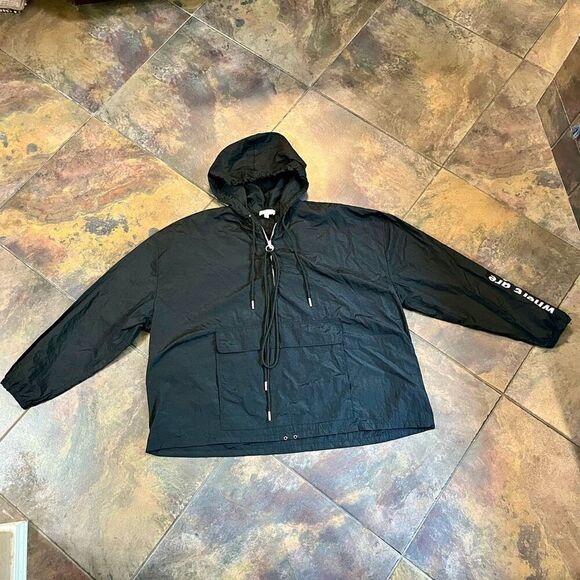 WATF ‘98 Jonny Popover Windbreaker Front Pocket Hoodie 2X - Picture 4 of 12